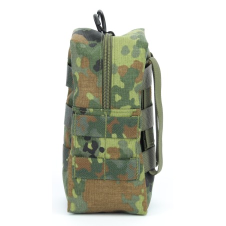 Reißverschlusstasche standard S flecktarn