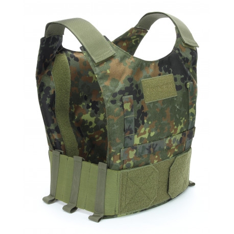 Plattenträger Vulcan Minimal flecktarn 3Mag