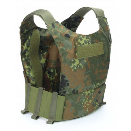 Plattenträger Vulcan Minimal flecktarn 3Mag