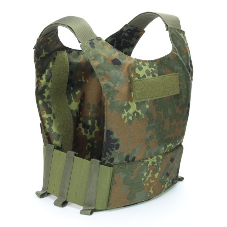 Plattenträger Vulcan Minimal flecktarn 3Mag