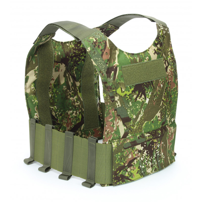 Plattenträger Vulcan Minimal flecktarn 4Mag