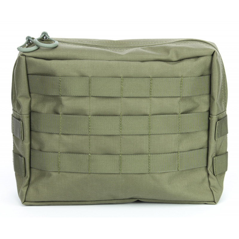 Molle-Reißverschusstasche Standard Größe: XL Farbe: Steingrau-oliv 