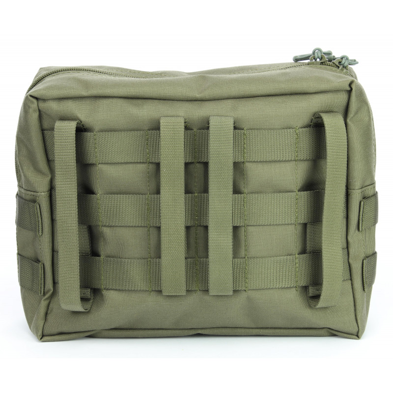 Molle-Reißverschusstasche Standard Größe: XL Farbe: Steingrau-oliv 