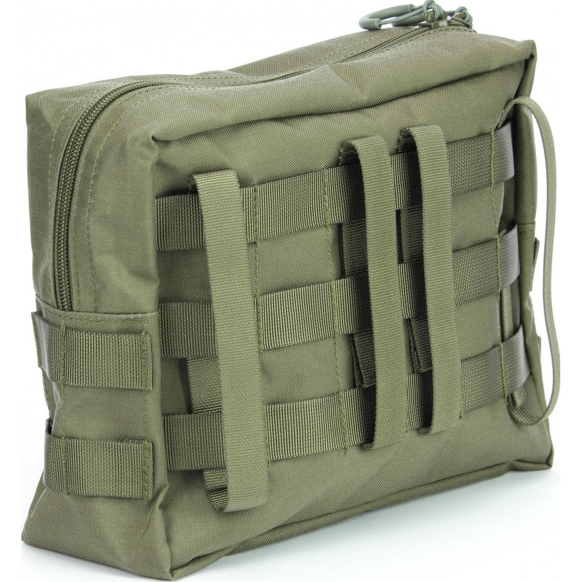 Molle-Reißverschusstasche Standard Größe: XL Farbe: Steingrau-oliv 