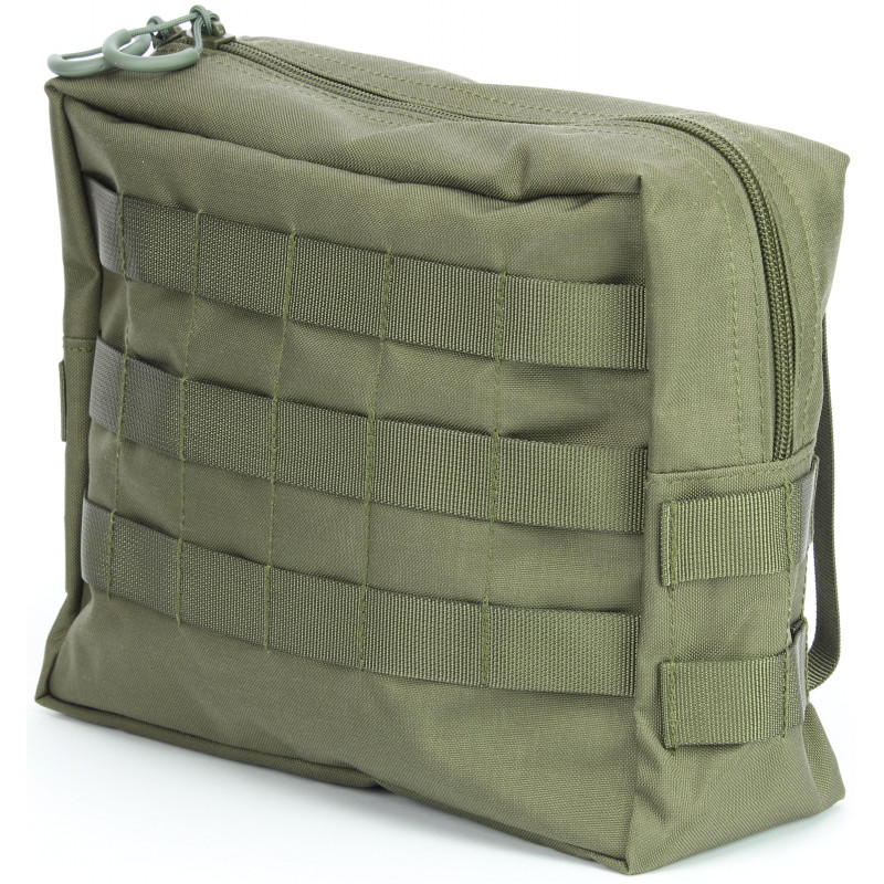 Molle-Reißverschusstasche Standard Größe: XL Farbe: Steingrau-oliv 