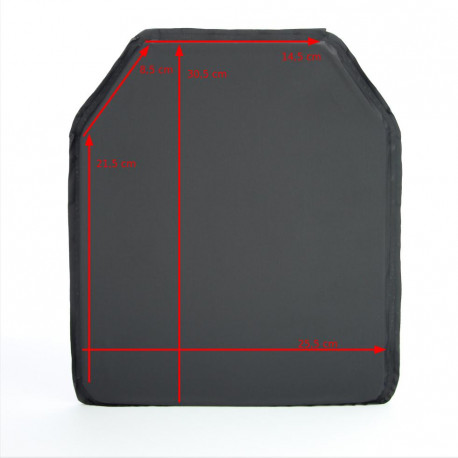 Ballistic insert SET plate carrier NIJ lvl IIIA