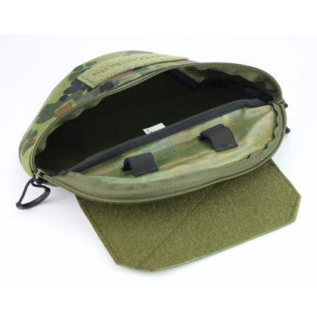 PC Drop Down Pouch ballistisch flecktarn Interior