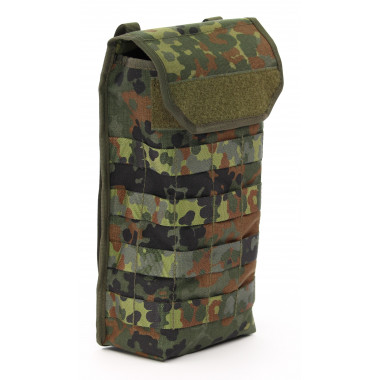 Hydrations Carrier Molle Pouch for Water Bladders Color Flecktarn