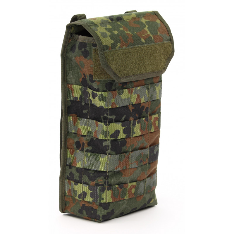 Bolsa de hidratación Molle para vejigas de agua Color Flecktarn