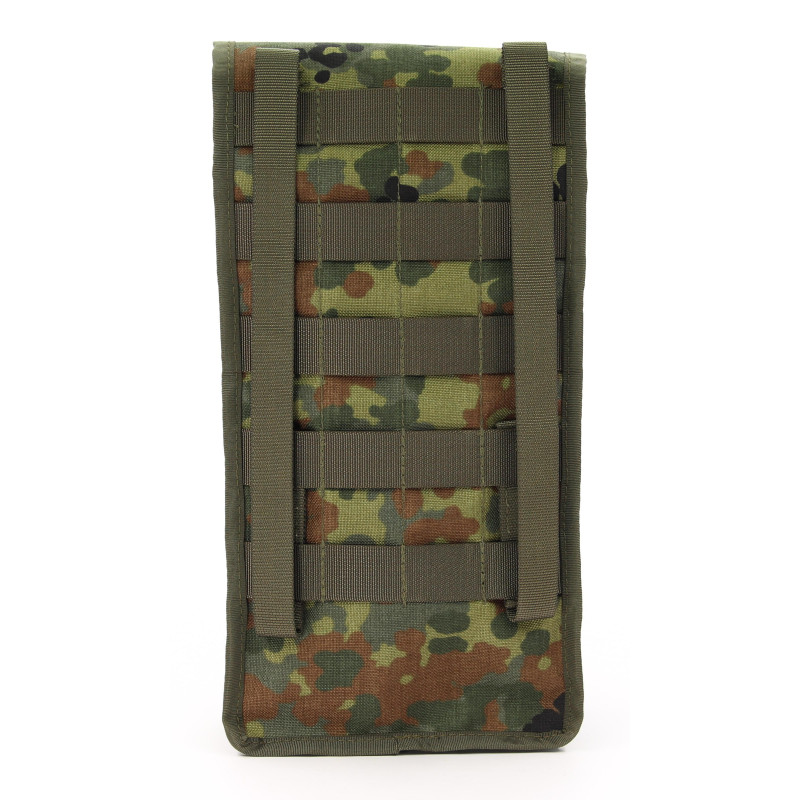 Hydrations Carrier Molle Pouch for Water Bladders Color Flecktarn