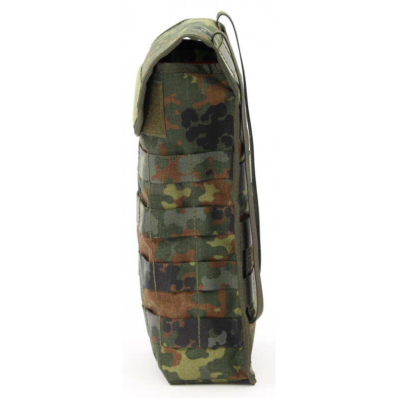 Hydrations Carrier Molle Pouch for Water Bladders Color Flecktarn
