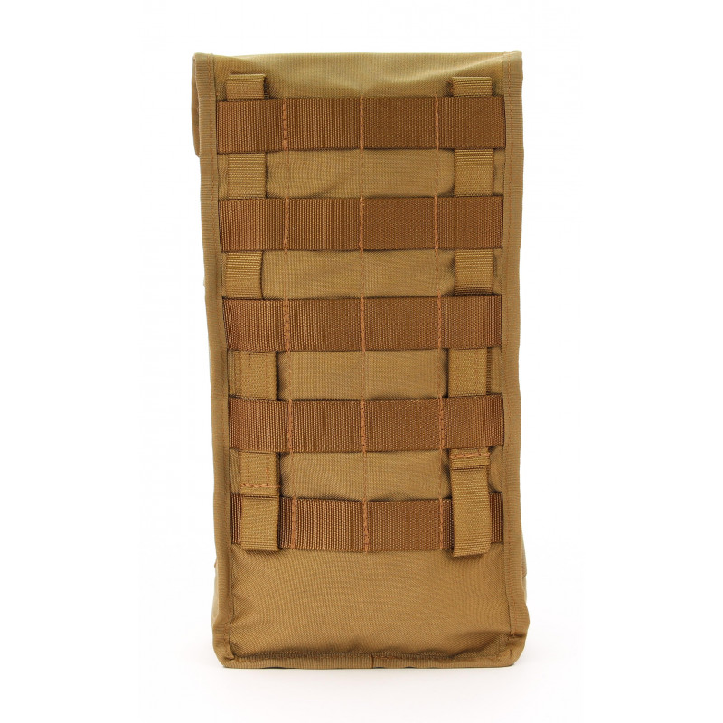 Hydrations Carrier 2 liters Molle Pouch for Water Bladders Color Coyote Brown