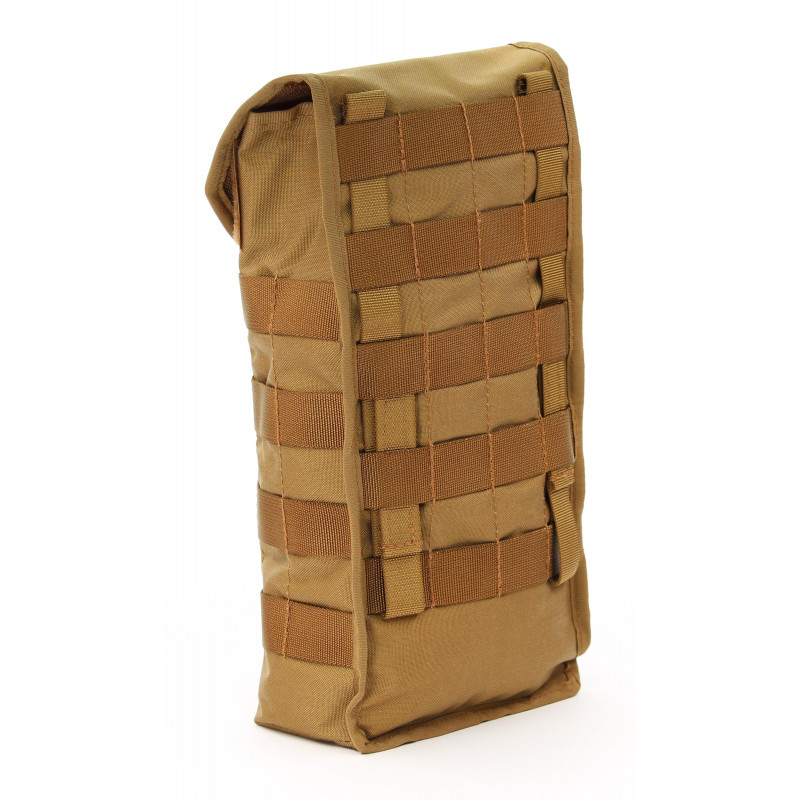 Hydrations Carrier 2 liters Molle Pouch for Water Bladders Color Coyote Brown