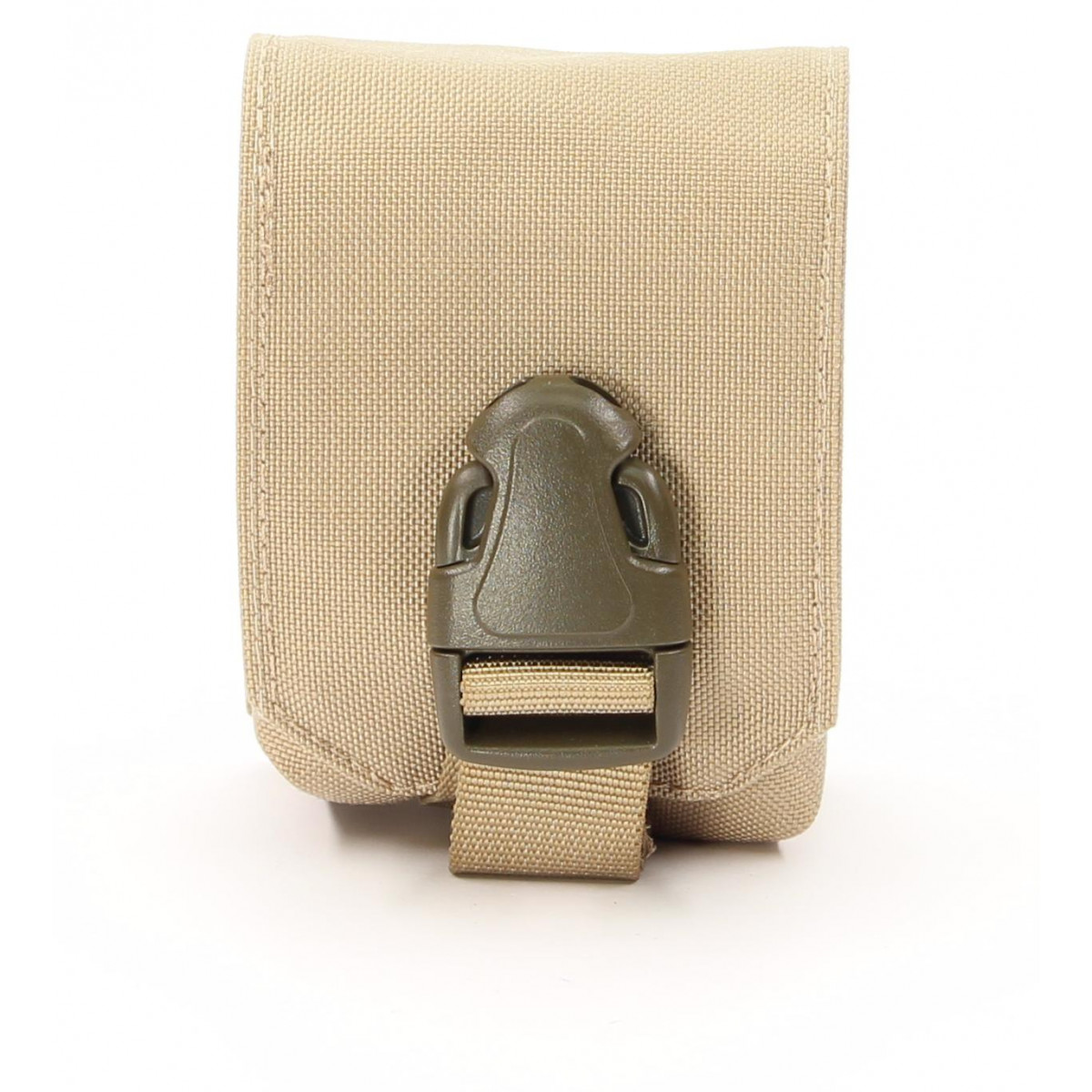 Zentauron Handgranatentasche Molle Tasche mit Schnalle Farbe Beige (0313)