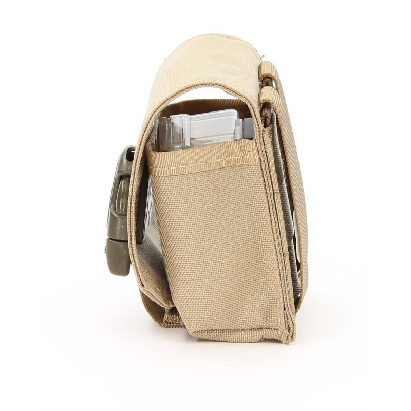 Zentauron Hand Grenade Pouch Molle Pouch with Buckle Color Beige (0313)