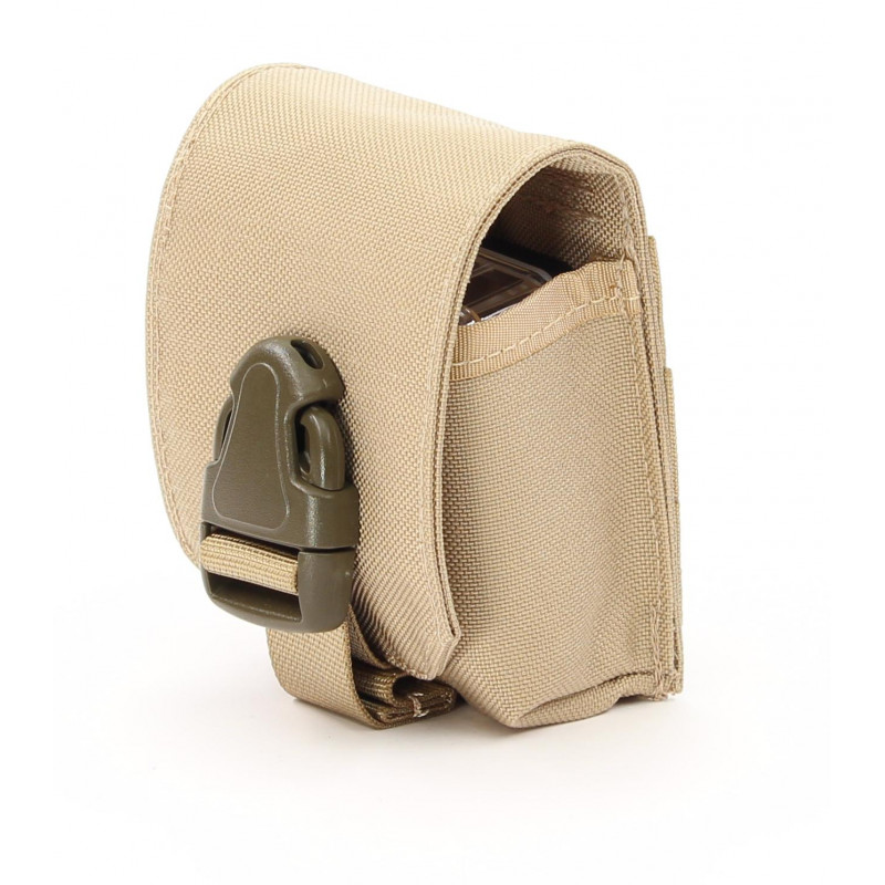 Zentauron sacoche pour grenade à main Molle sac avec boucle couleur beige (0313)