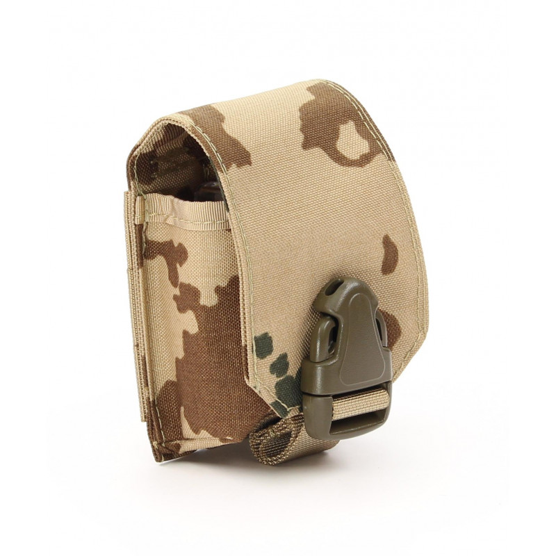 Zentauron hand grenade pouch Molle pouch with buckle color tropical camouflage Germany (0317)