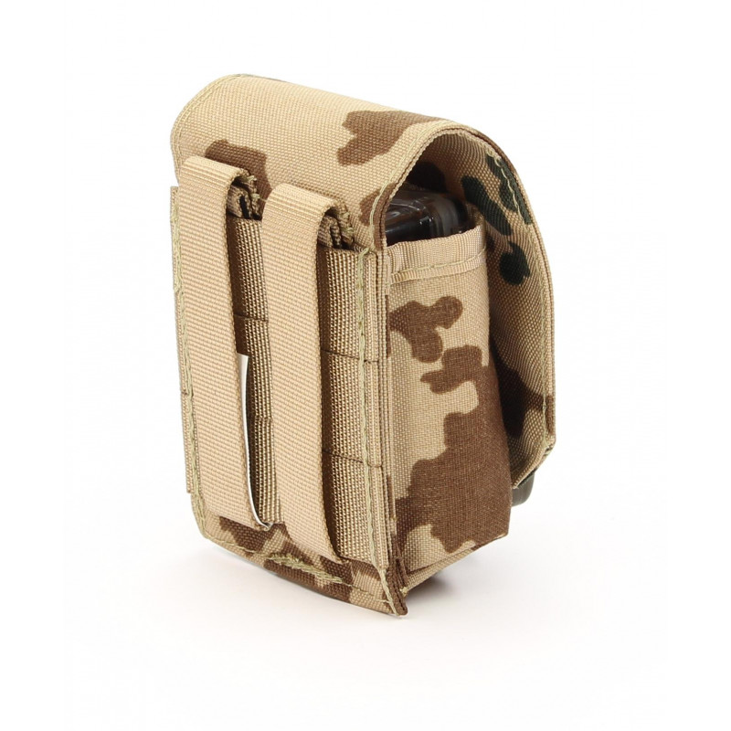 Zentauron sacoche pour grenade à main Molle sac avec boucle couleur Tropentarn Allemagne (0317)