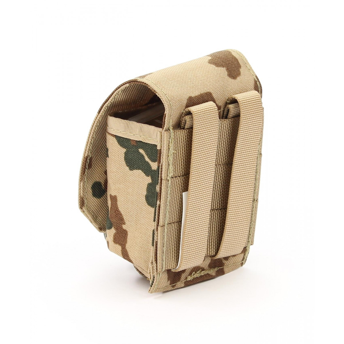 Zentauron Bolsa de Granadas de Mano Bolsa Molle con Hebilla Color Tropic Camuflaje Alemania (0317)