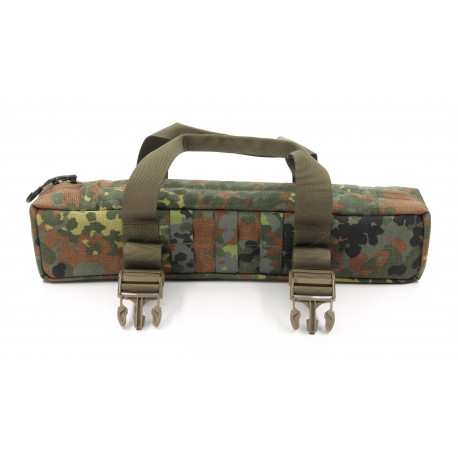 sacoche de protection rembourrée pour lunettes de visée en flecktarn