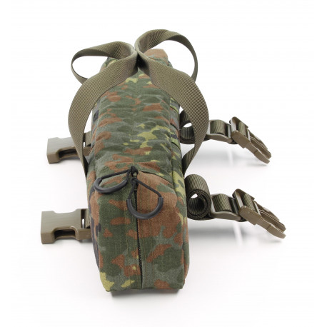 padded protective bag for scopes in german flecktarn