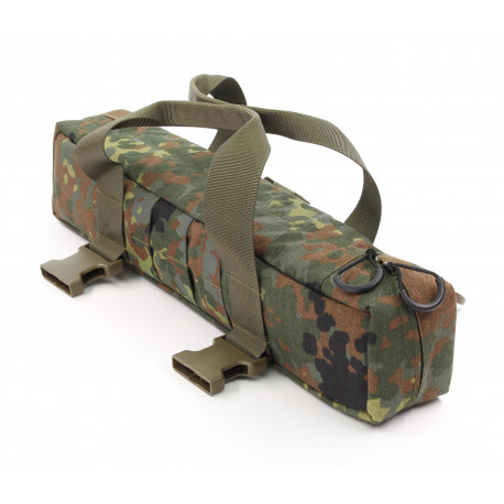 sacoche de protection rembourrée pour lunettes de visée en flecktarn