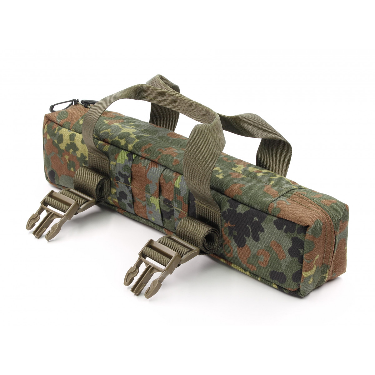 padded protective bag for scopes in german flecktarn