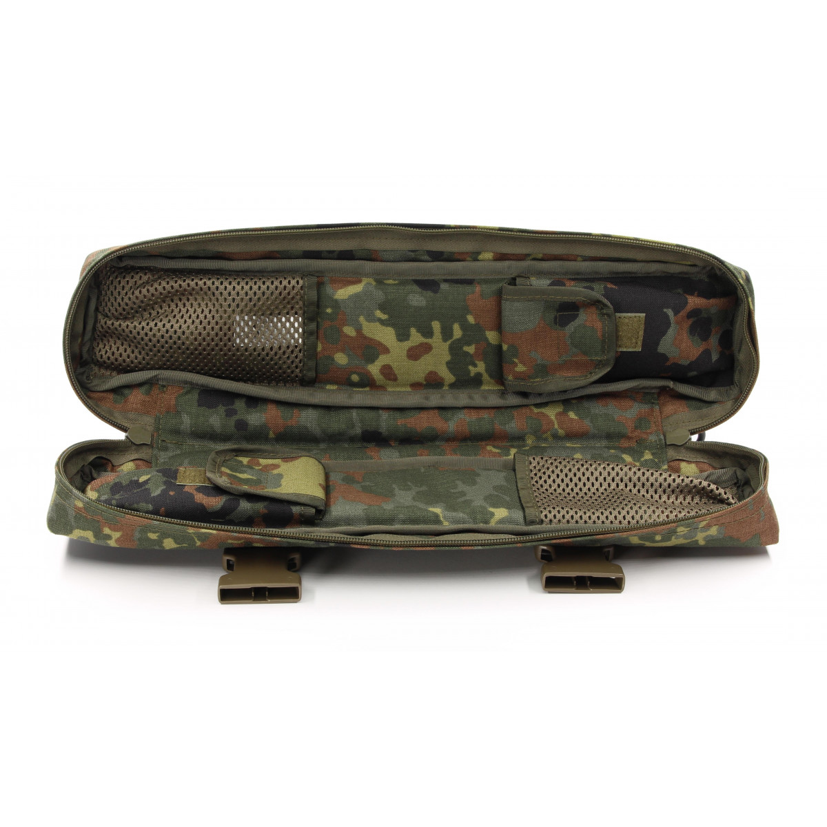 sacoche de protection rembourrée pour lunettes de visée en flecktarn