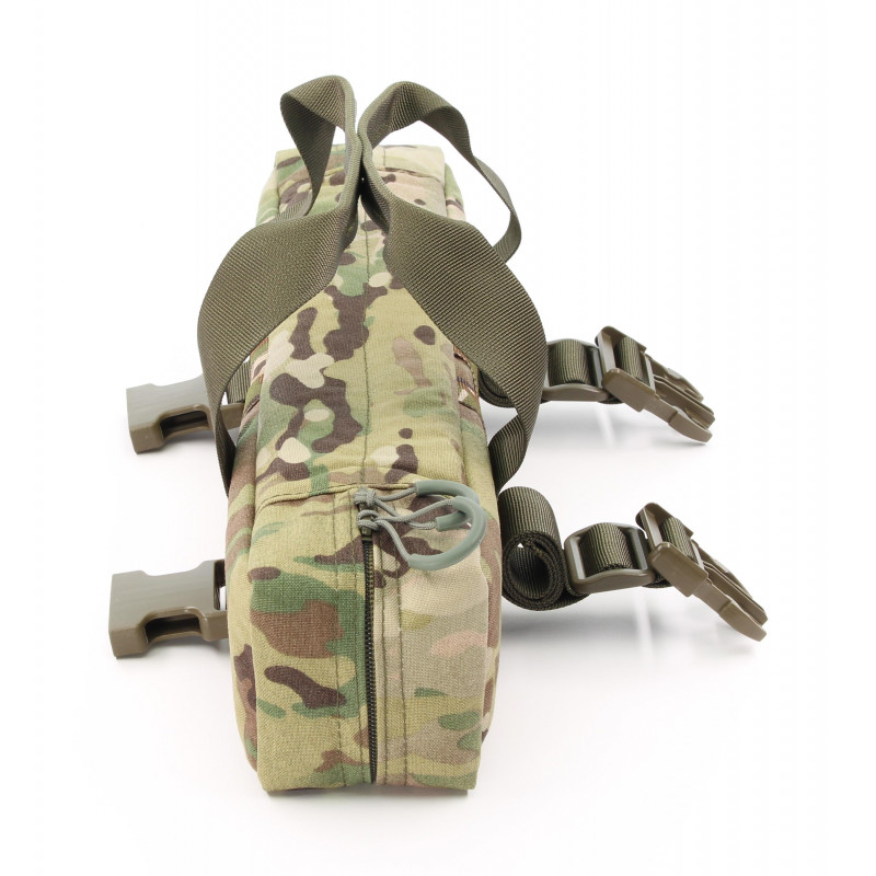 Military Universal Tripod Padded Sling Shoulder Strap HK Clips COYOTE 
