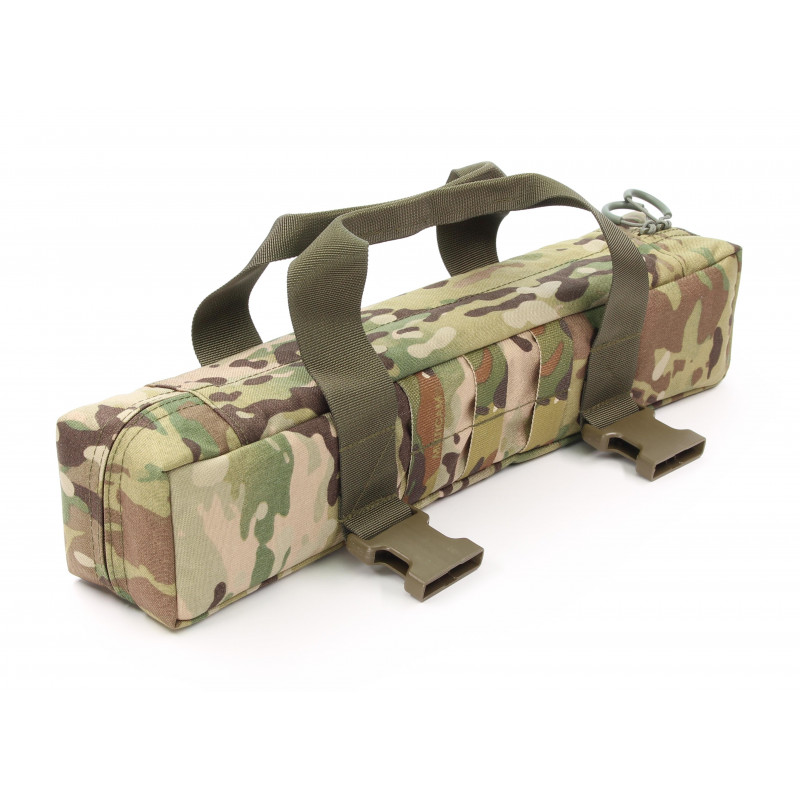 sacoche de protection rembourrée pour lunettes de visée en multicam