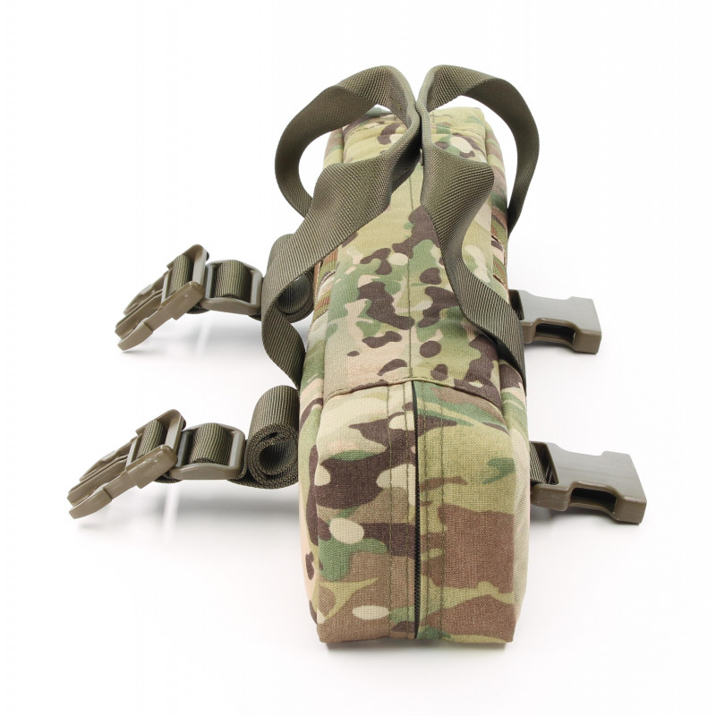 sacoche de protection rembourrée pour lunettes de visée en multicam