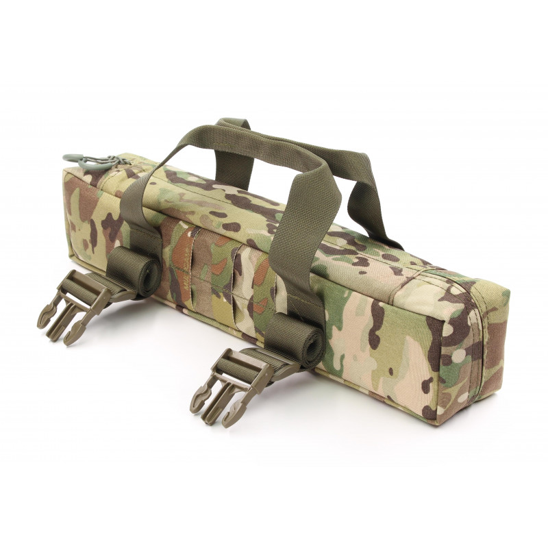 sacoche de protection rembourrée pour lunettes de visée en multicam