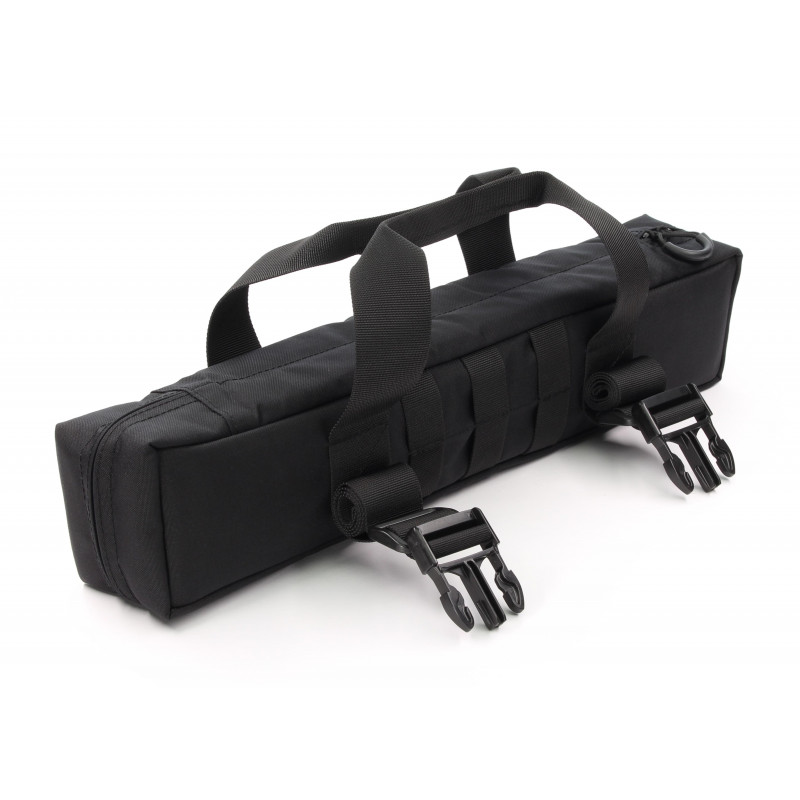 padded protective bag for rifle scopes in black