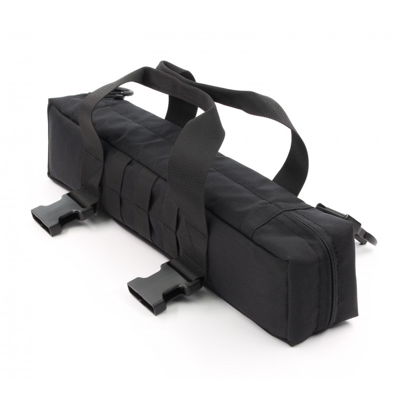 Protective bag for rifle aiming optics and carrying mount