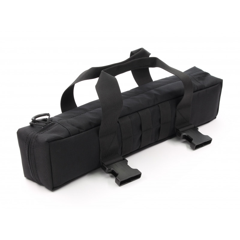 padded protective bag for rifle scopes in black