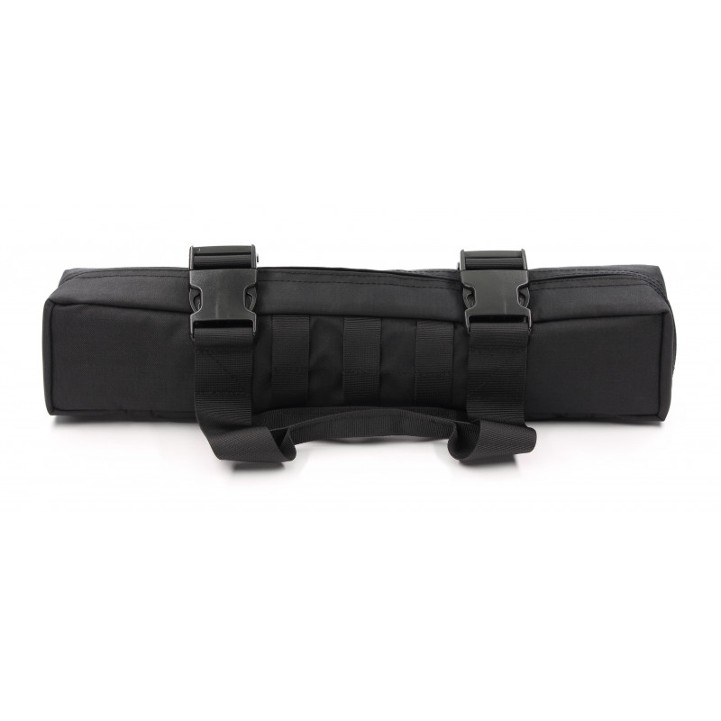 padded protective bag for rifle scopes in black