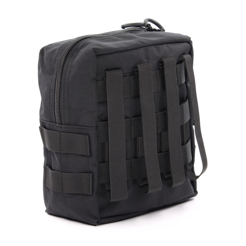 Reißverschlusstasche standard L schwarz 