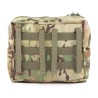 MOLLE accessory bag with 4.5 liter volume and MOLLE loops
