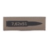 patch de munitions 7.62 x 51