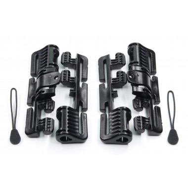 Reparaturset Quick-Release ROC Schnalle 80 schwarz