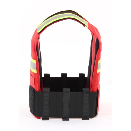 Plattenträger Vulcan Minimal High-Vis rot 3Mag