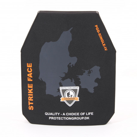 Hartballistik PGD Stand Alone Nij lvl IV SAPI CUT Paar Schwarz