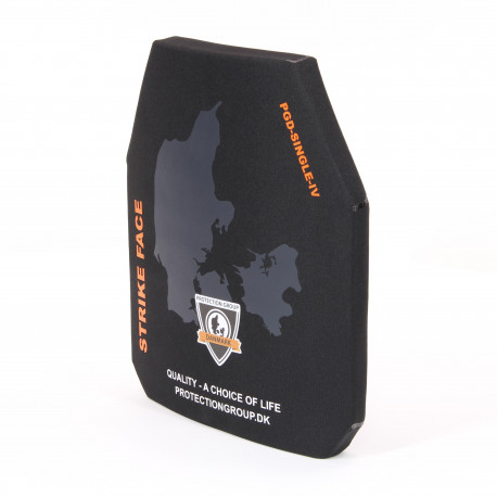 Hartballistik PGD Stand Alone Nij lvl IV SAPI CUT Paar Schwarz