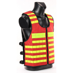 Work vest MOLLE High-Vis