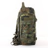 Mochila de combate SET con bolsillos Molle y refuerzo en la espalda Zentauron