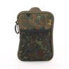 Organizzatore tascabile EDC con 4 slot, moschettone e passanti in gomma 