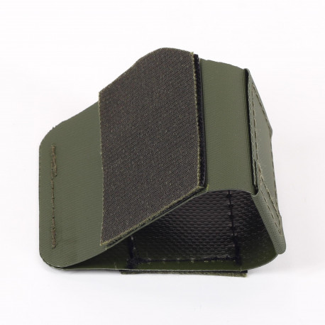 Hüfttasche subcompact Oliv – Subcompact Pistolenaufnahme mit beidseitiger Klettflächen für flexibles anbringen