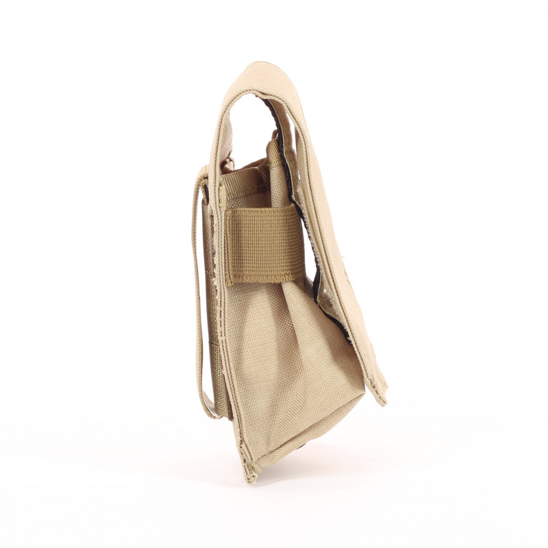 Tourniquet-Tasche Beige – Seitliche Ansicht