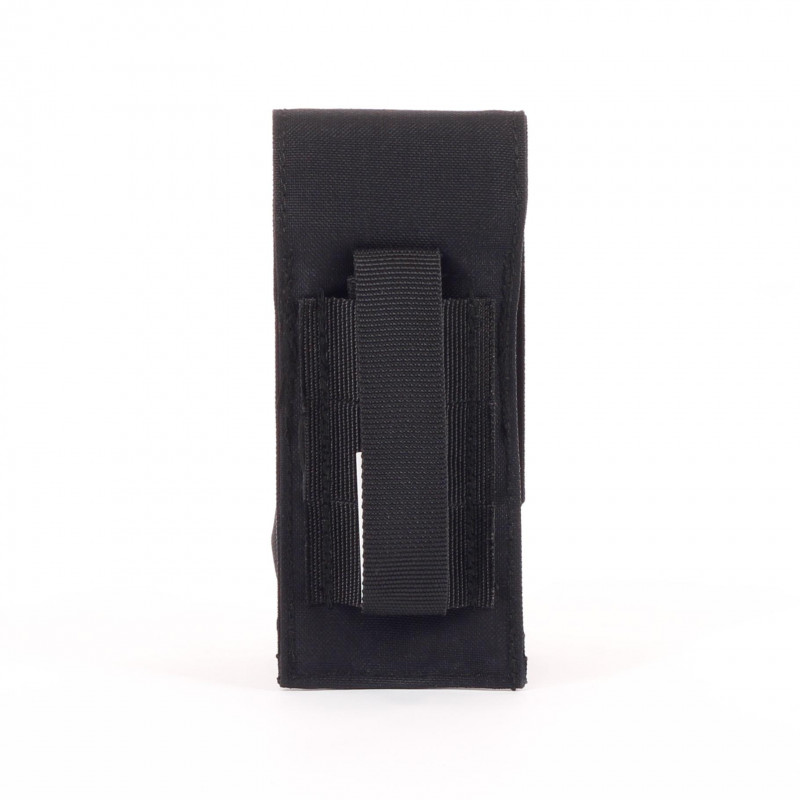 Tourniquet-Tasche Schwarz – MOLLE/ Faststick Aufnahme auf der Rückseite