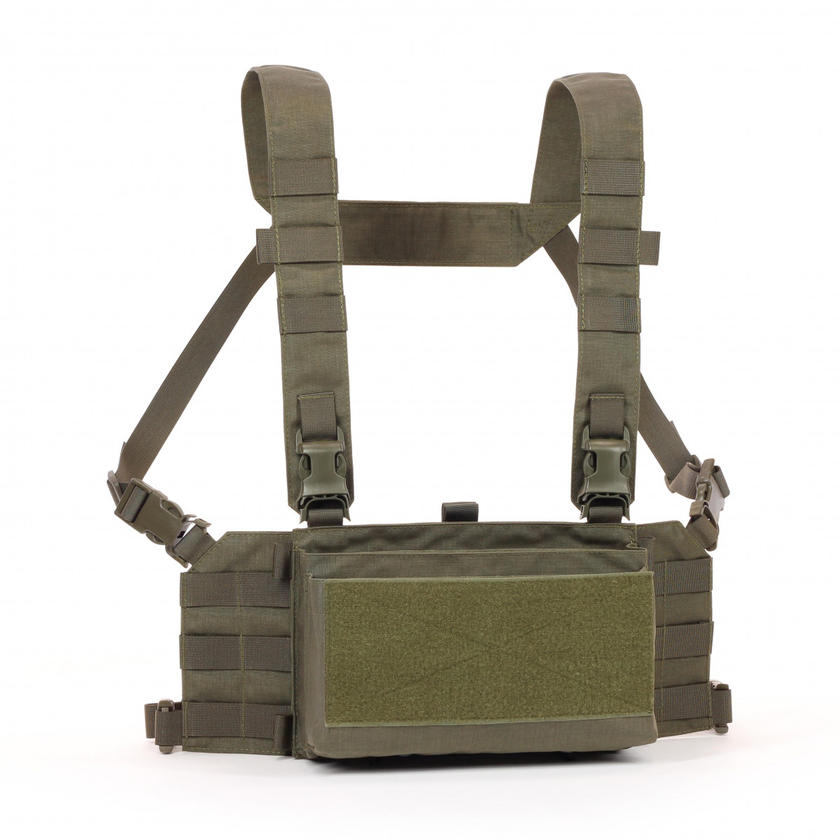 Micro Battle Chest Rig Extended SET Steingrau-oliv